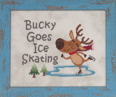 Bucky Goes Ice Skating
